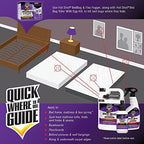 Hot Shot Ready-to-Use Bed Bug Killer Spray, Kills Bed Bugs and Bug Eggs Indoors, Kills Fleas and Dust Mites, Non-Staining, 1 Gallon