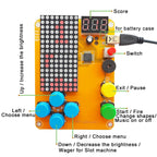 DIY Solder Project Game Kit with 5 Retro Classic Games for Electronic Soldering Practice and Learning, Comfortable Acrylic Case and Handheld Size, Ideal Gift for Family and Friends by VOGURTIME