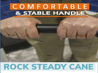 Hip, Knee, Surgery Recovery Aid – Helps You Recover Faster from Surgeries and Injuries. Fully Adjustable Walking Cane Keeps You Moving, Increasing Circulation and Flexibility