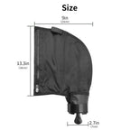 UCEDER Black Nylon Mesh Pool Cleaner Bags,All Purpose Filter Bag K13 K16 with Zipper Replacement for Polaris 280 and 480 Pool Cleaner(3 Pack)