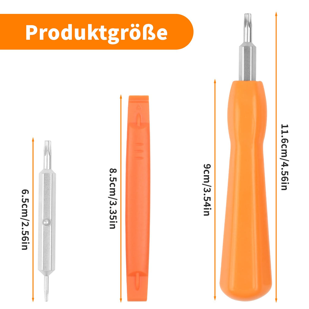 Screwdriver for Ring Doorbell, T6 T15 Bit Screwdrivers For Ring Video Doorbell,Doorbell 2,Doorbell Pro, Ring Video Doorbell Models, Battery Change, Charge & Replacement, Wifi Password Reset Access