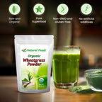Z Natural Foods Organic Wheatgrass Powder, Green Superfood Powder for Smoothies, Juices, Shakes, and Recipes, Nutrient-Rich Powder, 100% Pure, Raw, Non-GMO, Vegan, Gluten-Free, 87 Servings, 1 lb