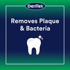 DenTek Advanced Clean Floss Picks with No Break & No Shred Dental Floss, Plaque Remover, 90 Count