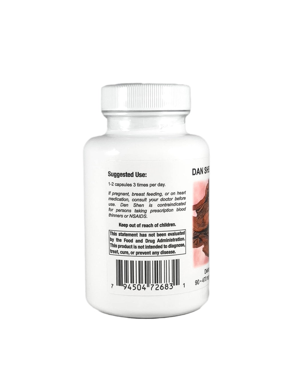 Supreme Nutrition Dan Shen Supreme, 90 Pure Red Sage Vegetarian Capsules