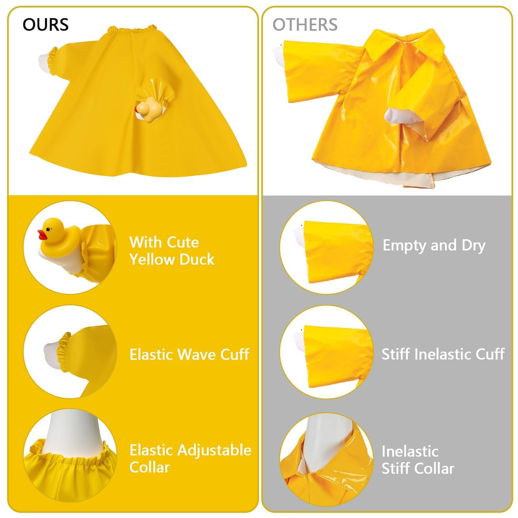 Porch Goose Raincoat Outfit for 23 Inch Goose Statue, Garden Decor Clothing