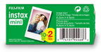 FUJIFILM Instax Mini Instant Film Twin Pack (White), 20 Photos