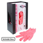 EMENTOL Magnetic Glove/Tissue Dispenser Holder Set, Black Glove Dispenser Wall Mount, Mount onto Tool Box or in Workshops