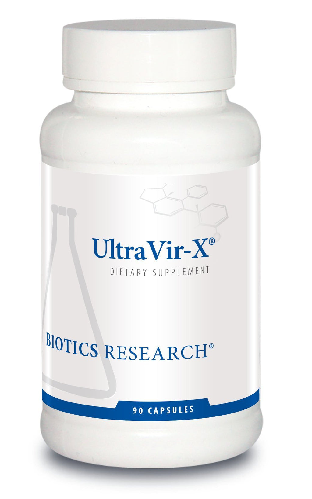 BIOTICS RESEARCH UltraVir-X - Best Immune Support Supplement, Vitamin C, Zinc, Maitake Mushroom, Astragalus, High Flavonoid Content, Supports Healthy Pathways for Adults - 90 Capsules