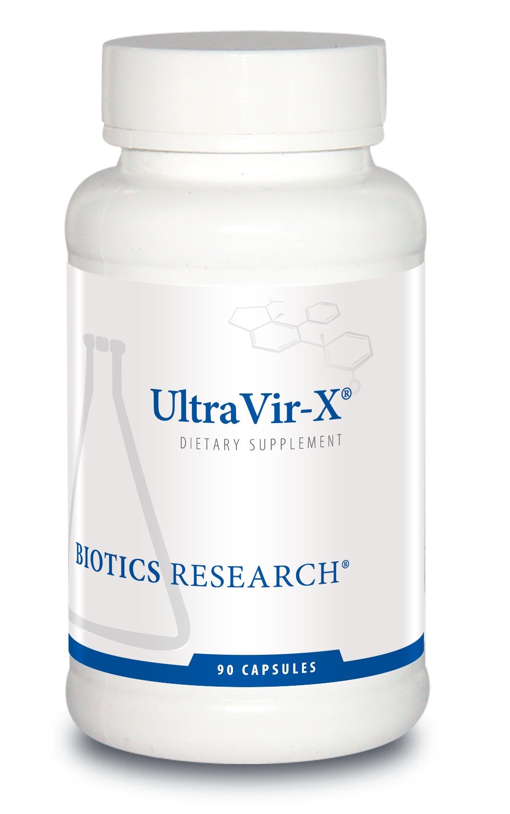 BIOTICS RESEARCH UltraVir-X - Best Immune Support Supplement, Vitamin C, Zinc, Maitake Mushroom, Astragalus, High Flavonoid Content, Supports Healthy Pathways for Adults - 90 Capsules