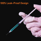 1ml Syringe with Cap, 31G 1/4" 6mm 1cc Syringes, Pack of 20