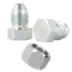 JIC 06 Hydraulic Cap and Plug Hose Tube and Pipe Fitting Kit, 37 Degree Pipe Fitting Kit Cap and Plug Kit(8 Sets）