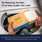 Sheets Laundry Club Detergent Sheets, Fragrance Free, up to 100 Loads
