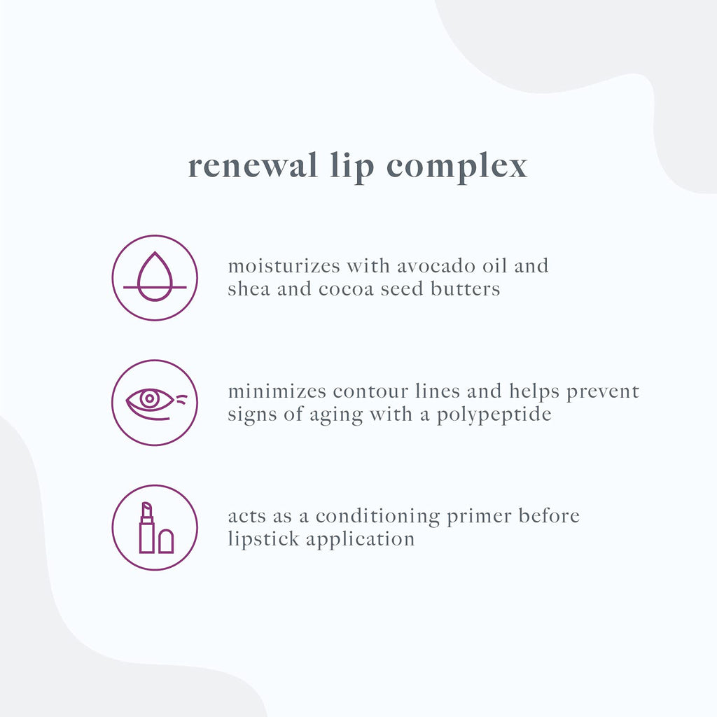 Dermalogica Renewal Lip Complex (0.06 Fl Oz) Anti-Aging Lip Balm Moisturizer for Dry Lips - Smoothes Rough, Uneven Lips and Minimizes Contour Lines