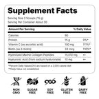 Cevitol Marine Collagen Peptides - Hydrolyzed Ultra-fine Collagen Powder for Women & Men, Hyaluronic Acid, Biotin, Vitamin C, for Skin, Hair, Nails, Joints, Non-GMO, Unflavored, Easily Dissolved, 16oz