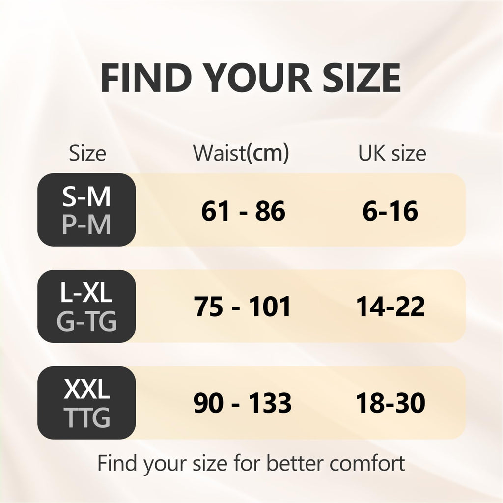 MOLLIS Disposable Period Underwear for Women, Postpartum Panties, Maternity Knickers Heavy Flow Leak Proof, Unscented, Beige, XXLarge, 16 Count