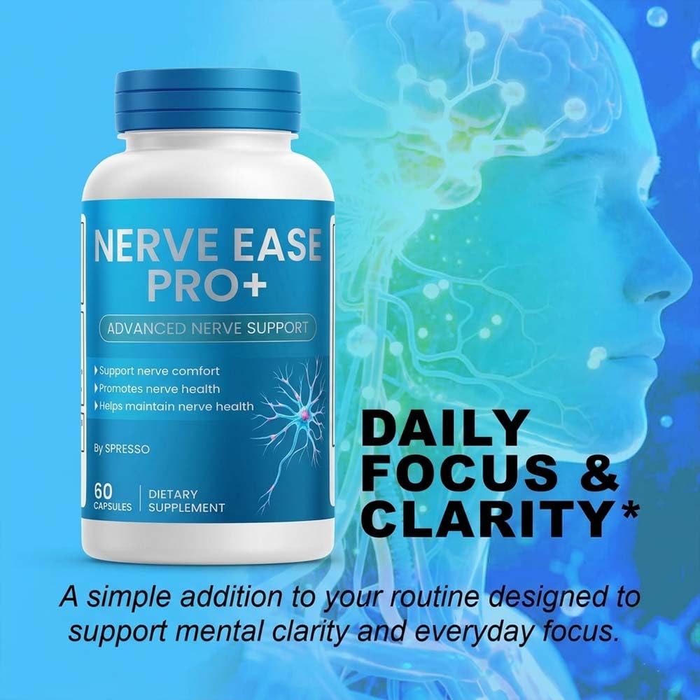 (5 Pack) Nerve Ease Capsules - Official NerveEase Pro Supplement Pills with Premium Ingredients, Advanced Formula Support for Overall Health & Wellness Reviews (300 Capsules)