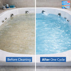 GRIME LABS Jetted Tub Cleaner Tablets – Bathtub Jet & Pipe Cleaner for Whirlpool Baths, Spas & Hot Tubs, Deep Cleans Tub Jets, Septic Safe, 12 Tablets