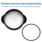 URYKEC SPX5500D Strainer Cover, SPX5500D Pump Lid Replacement with O-Ring, for Hayward Power Flo Matrix SP1590 Pump Series, Black