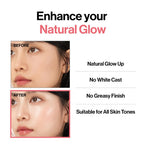 [2 ea] d'alba Piedmont Waterfull Tone-Up Sunscreen Serum BROAD SPECTRUM SPF 50 + Korean Sunscreen for Face, All Skin Tones (2 x 1.69 fl.oz.)