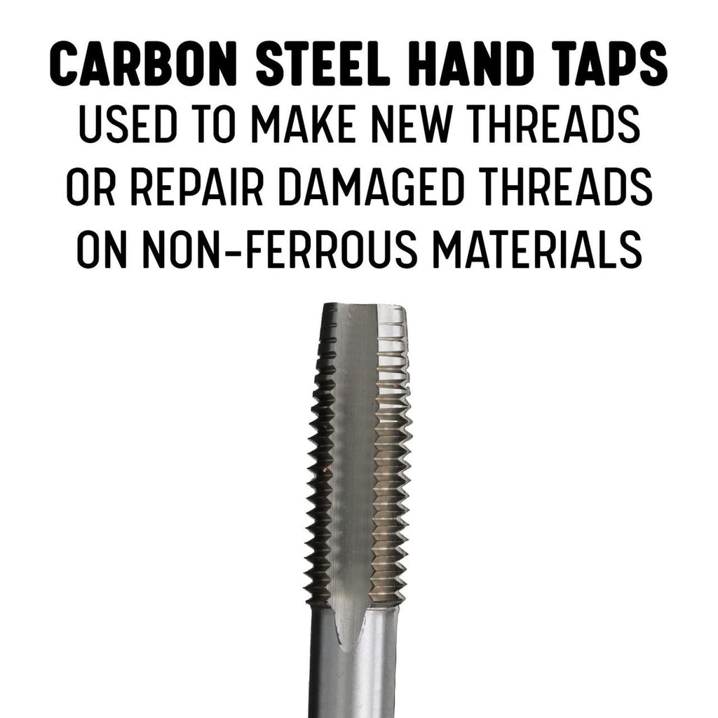Drill America 1-1/2"-12 Carbon Steel Plug Tap (Pack of 1), DWT Series