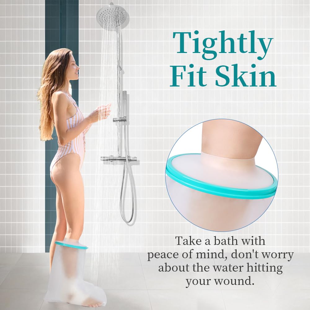 CIVJET Cast Covers for Shower Arm, Waterproof Cast Cover Arm, Cast Cover for Swimming, Cast Protector for Shower Arm Adult, Elbow, Hand, Elbow (Diameter - 7.9")