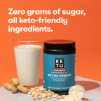 Perfect Keto 7g MCT Oil Powder, Medium Chain Triglycerides Supplement, Non Dairy Coffee Creamer for Keto Diet, Ketogenic MCT Oil Mix for Coffee, Smoothie, Protein Shakes and Tea, Vanilla, 30 Servings