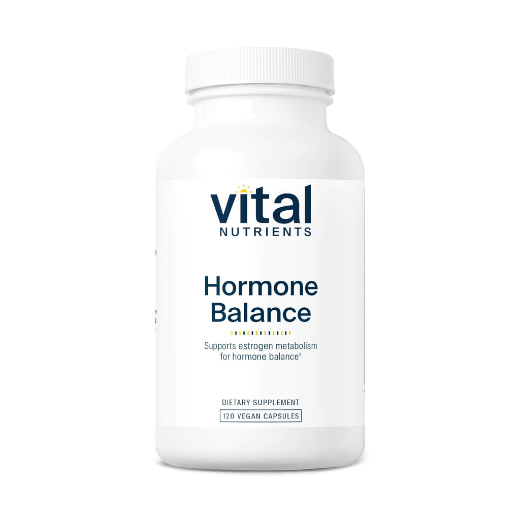 Vital Nutrients Hormone Balance - Vegan DIM Supplement with Flax Lignans to Promote Healthy Hormone Support* - Diindolylmethane for Women and Men - Dairy and Soy Free - Non-GMO - 120 Capsules