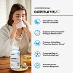 ScimeraMD® Scimune Immune Support Supplement with Zinc, Quercetin, Vitamin C, Echinacea & Wellmune® Beta Glucan, 30 Capsules