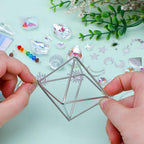 DIY Suncatcher Kit, Arts and Crafts Kits for Adults Indoor Windows Hanging