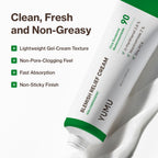 YUMU Cica Exosome Zinc Blemish Relief Cream, Face Moisturizer for Sensitive, Acne-Prone Skin, Lightweight, Breakouts, Barrier Repair, Hydration, Soothing, Oil-Free, Korean Skincare (80 ml/2.70 fl.oz.)