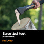 Fiskars 28" Hookaroon, Sharp and Lightweight Pickaroon Tool for Firewood