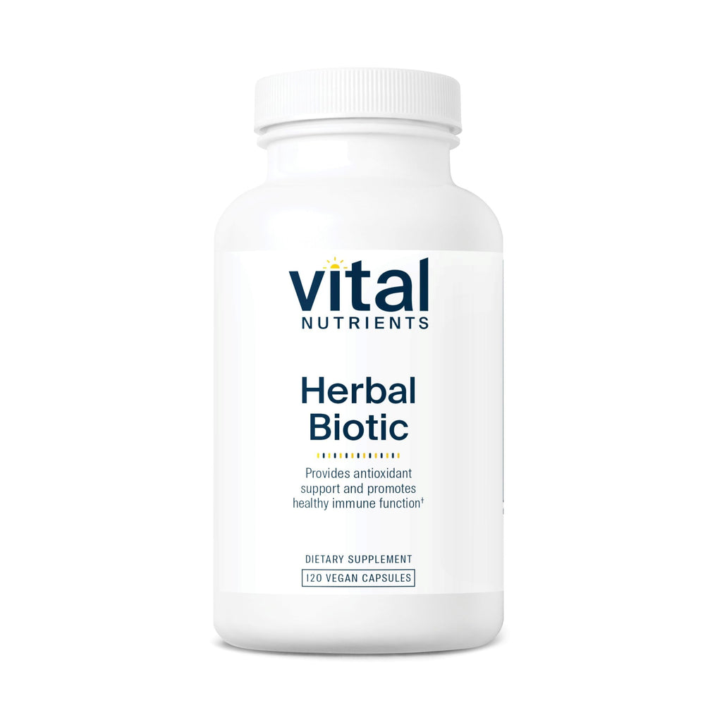 Vital Nutrients Herbal Biotic - Herbal Immune Support Supplement - Antioxidant Support Promotes Healthy Immune System - Gluten, Dairy, Soy Free - Non-GMO - 120 Capsules