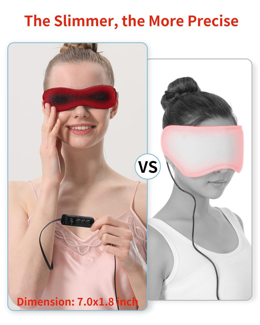 Aroma Season Heated Eye Mask for Dry Eyes, Warm Eye Compress with Flaxseed Graphene FIR for MGD, Dry Eye Syndrome, Chalazion Blepharitis Treatment, Steam Moist Heat Therapy to Unclog Glands (Black)