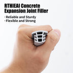 Flexible EPDM Rubber Strip (10 ft Long and 1-1/2 inch Wide, Suitable for 1-1/4“ to 1-1/2”) for Concrete Crack Repair and Replacement - Weather and Aging Resistant Expansion Joint Filler for Driveways