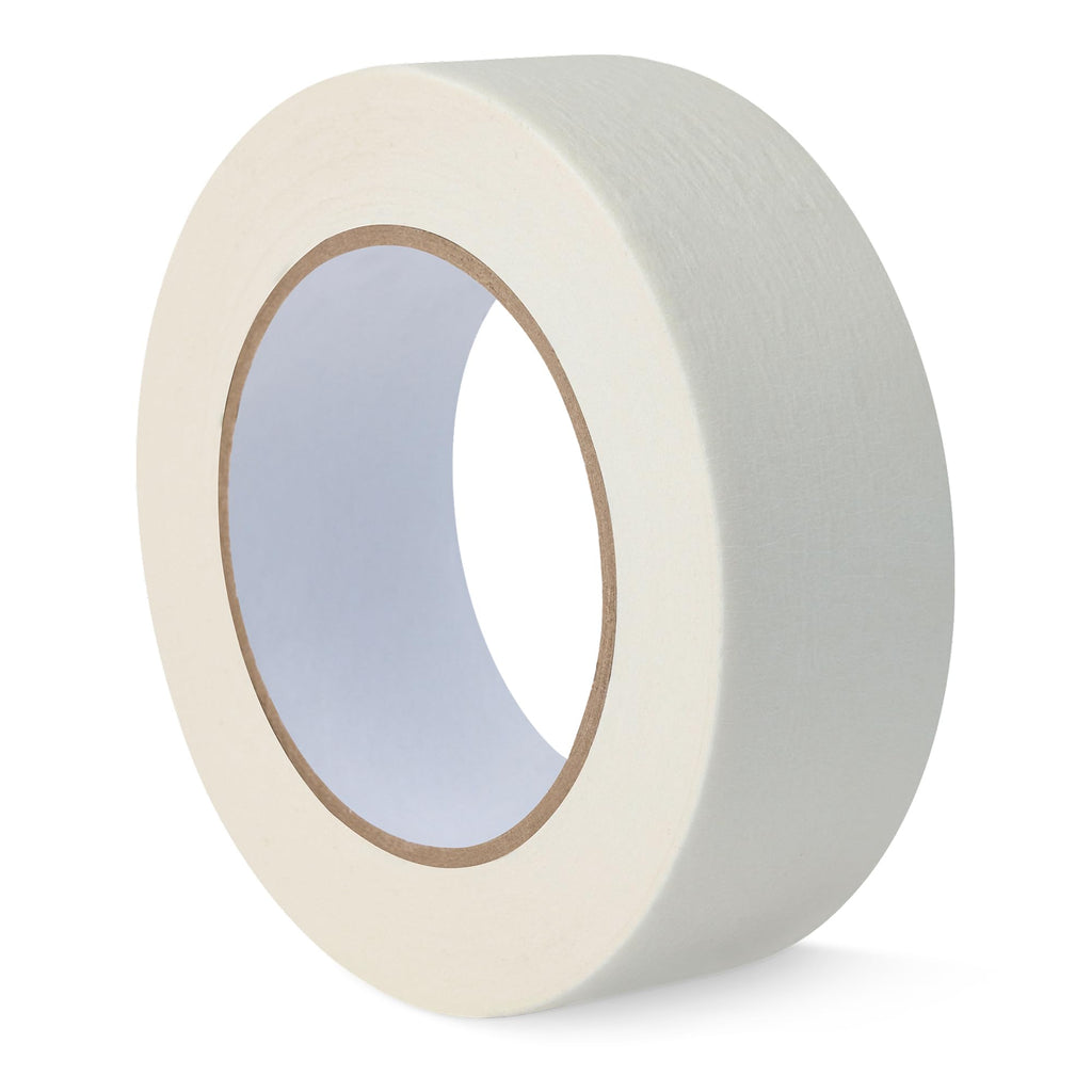 Amazon Basics Multi-Surface Masking Tape for Labeling, 1.41" x 60 Yards, Beige, 1 Roll