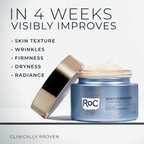 RoC Multi Correxion 5 in 1 Chest Neck Face Moisturizer Face Cream with SPF 30 for Visible Wrinkle and Neck Firming and Tightening, Oil Free Skin Care, 1.7 oz (Packaging May Vary)