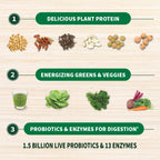 Garden of Life Organic Chocolate Protein & Greens, 21.51 OZ