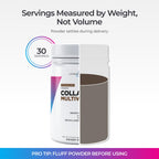 Livingood Daily Collagen Powder for Women & Men, Grass Fed Hydrolyzed Collagen Peptides, Protein & Multivitamins for Healthy Hair, Skin & Nails, Keto & Paleo, Gluten Free, Chocolate, 30 Servings