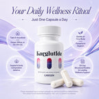 Korglutide Daily Capsules Support Healthy Body Composition Daily Satiety Appetite & Lifestyle Support Formula (30 Count)
