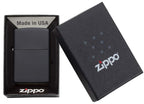Zippo 218 Classic Black Matte Pocket Lighter