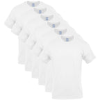 Gildan Men's Crew T-Shirts, Multipack, Style G1100, White (6-Pack), X-Large