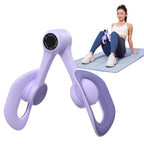 MERACH Thigh Trainer, Pelvic Floor Muscle Trainer, Inner Thigh Exercise Workout Equipment for Home Gym, Pelvic Floor Strengthening Women (Purple)