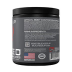 Bucked Up- BCAA RACKED™ Branch Chained Amino Acids | L-Carnitine, Acetyl L-Carnitine, GBB | Post Workout Recovery, Protein Synthesis, Lean Muscle BCAAs That You Can Feel! 30 Servings (Blood Raz)