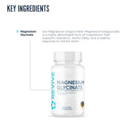 Revive MD Pure Magnesium Glycinate 200mg – High Absorption Supplement for Relaxation, Stress Relief, Sleep & Memory Support – Promotes Strong Bones, Healthy Nerve & Muscle Function (60 Servings)