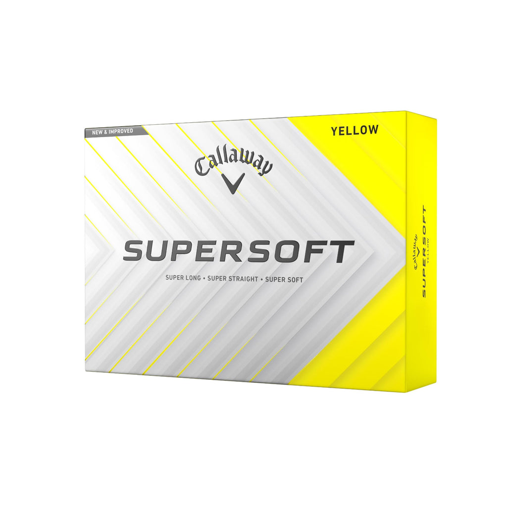 Callaway Golf Supersoft Golf Balls (2025, Yellow)