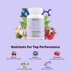 Mars Beetroot Capsules with L-Arginine, Garlic, Pomegranate & Blueberry, Nitric Oxide Booster Supplement, Pack of 2