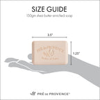 Pre de Provence Artisanal Soap Bar, Natural French Skincare, Enriched with Organic Shea Butter, Quad Milled for Rich, Smooth & Moisturizing Lather, Ocean Air, 5.3 Ounce