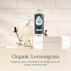 Puracy Multi-Surface Cleaner Concentrate - Plant-Powered All Purpose Cleaner - Surface Cleaner Solution As Seen on TikTok (Organic Lemongrass, 16 fl oz, 1 Pack)