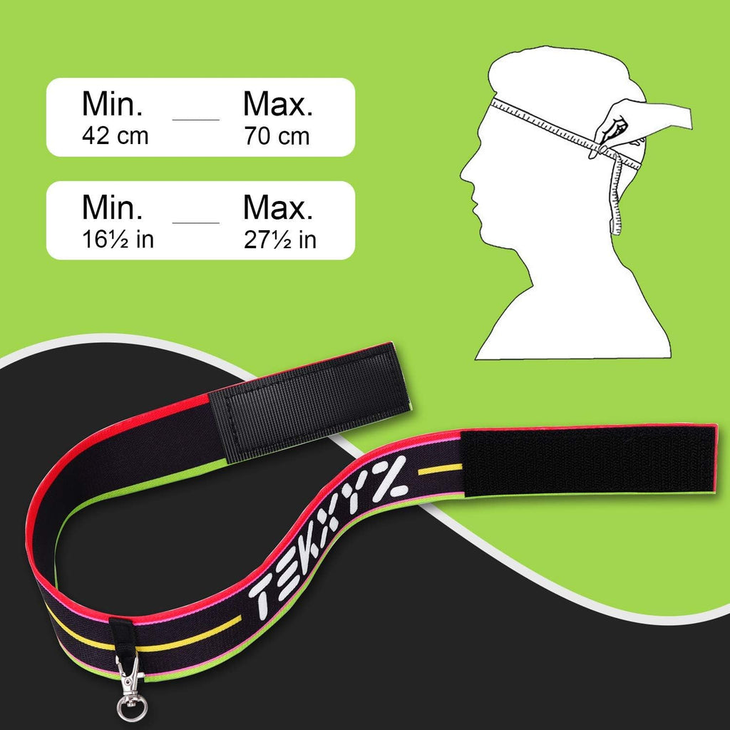 TEKXYZ Boxing Reflex Ball, 2 Difficulty Levels Boxing Ball with Headband, Perfect for Reaction, Agility, Punching Speed, Fight Skill and Hand Eye Coordination Training
