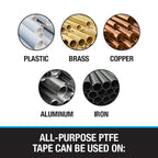 WM Harvey 017117B Wm Harvey 1/2" x 520" Teflon Thread Seal Tape